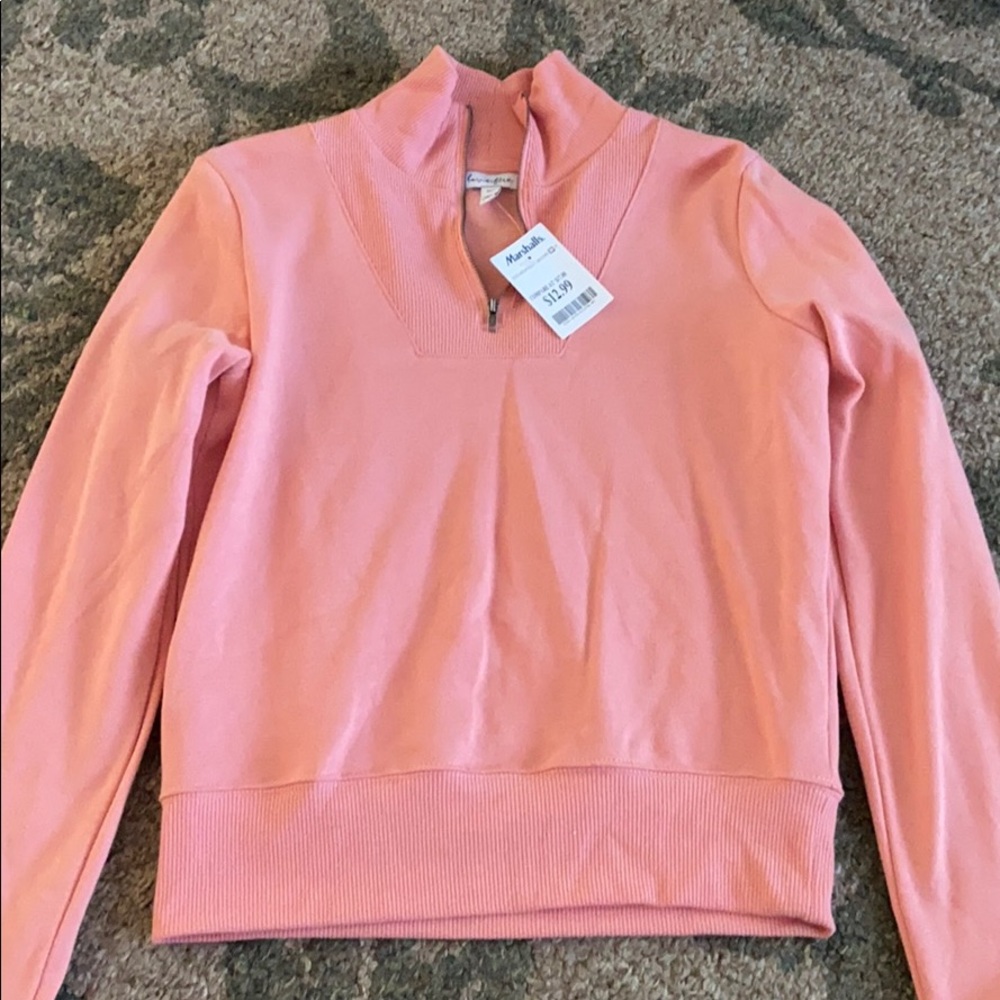Pull over light pink